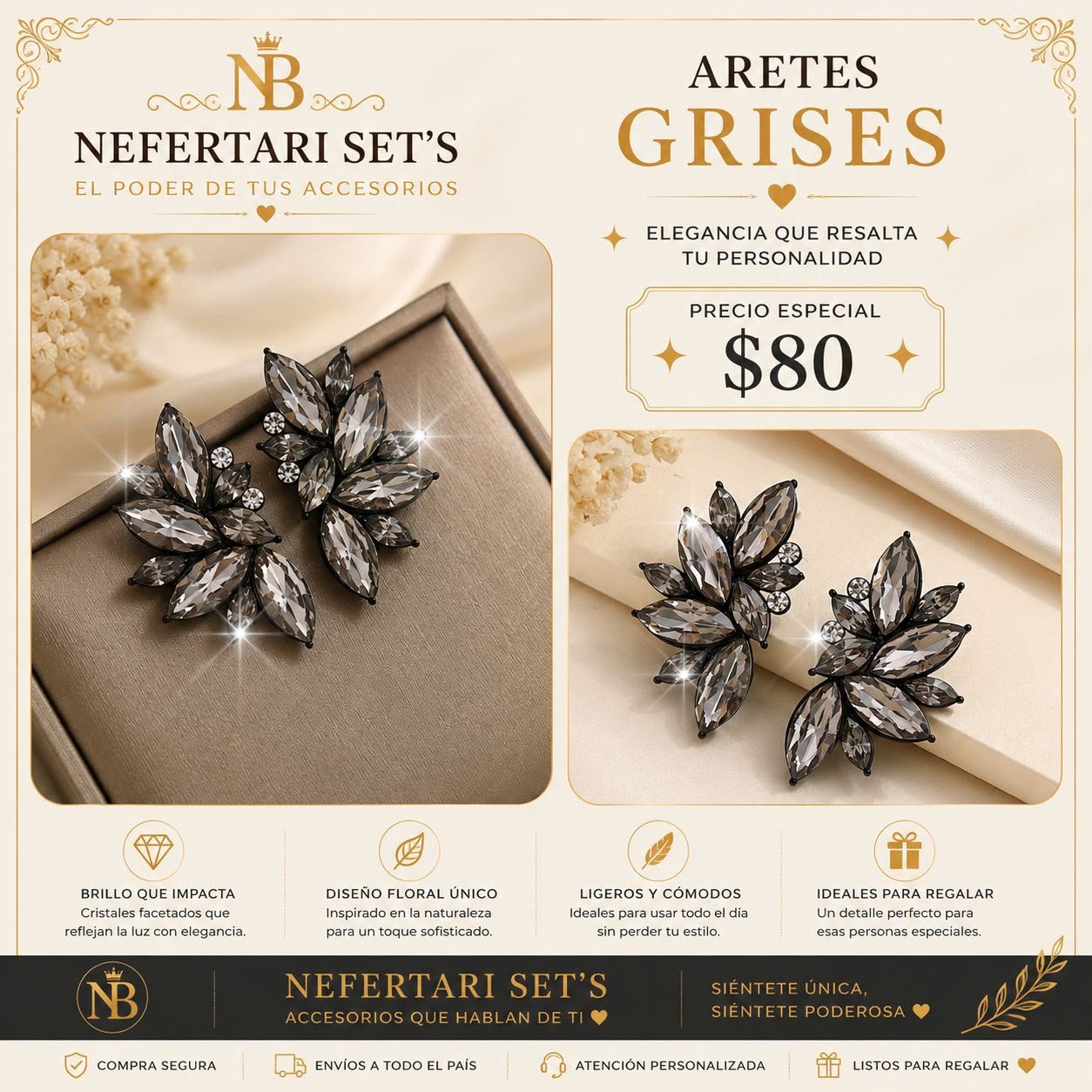Aretes Grises